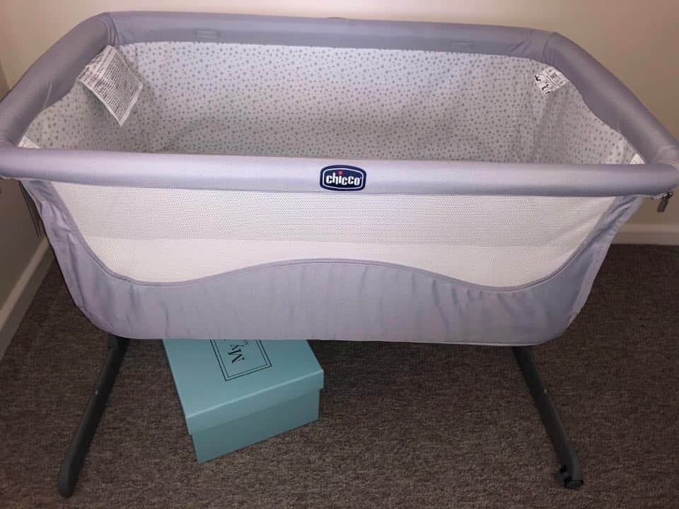 chicco next2me light grey
